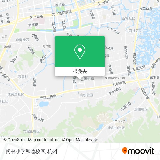 闲林小学和睦校区地图