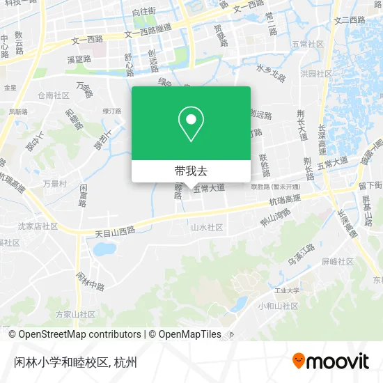 闲林小学和睦校区地图