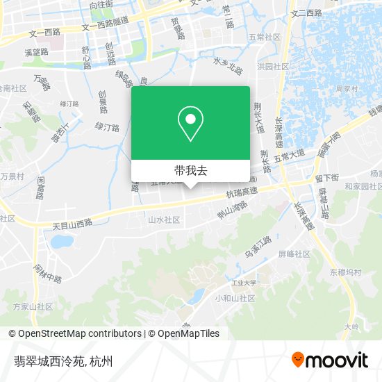 翡翠城西泠苑地图