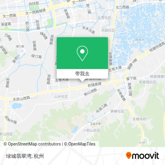 绿城翡翠湾地图