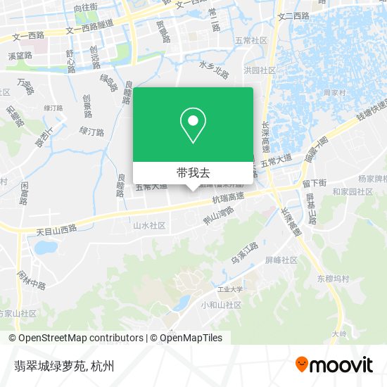 翡翠城绿萝苑地图