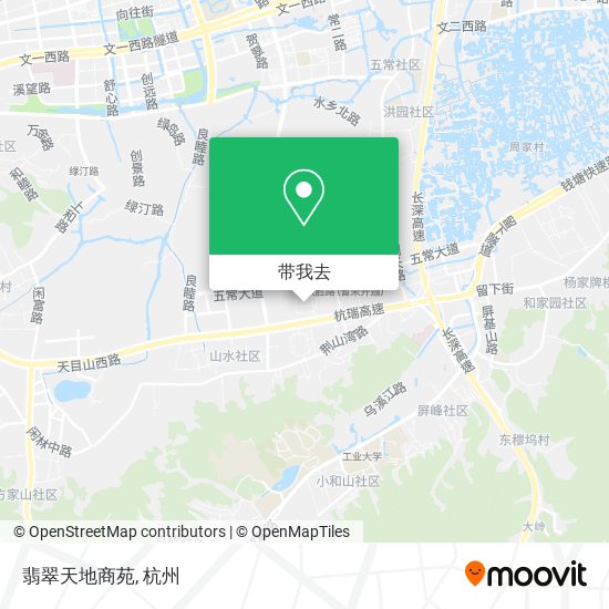 翡翠天地商苑地图