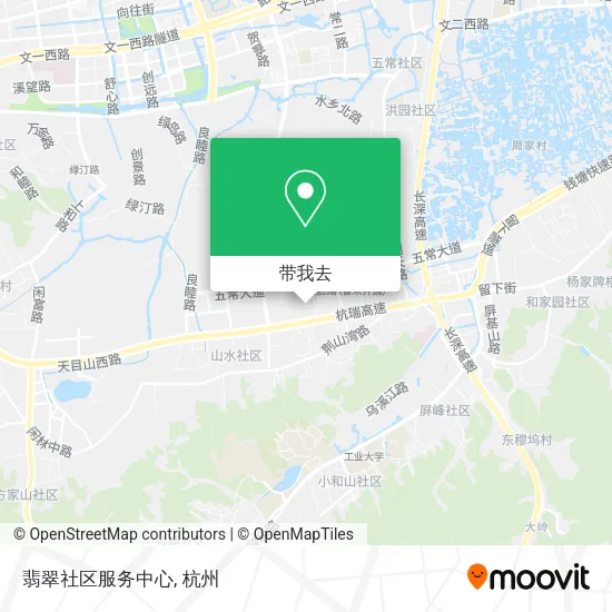 翡翠社区服务中心地图