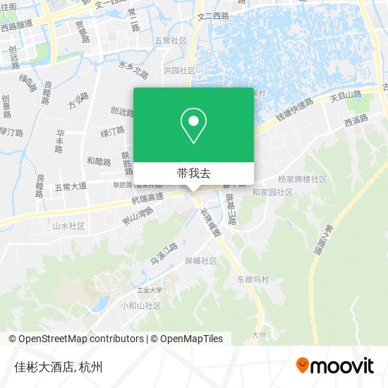 佳彬大酒店地图