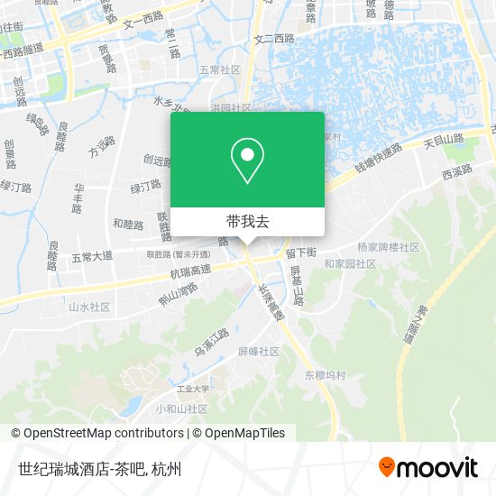 世纪瑞城酒店-茶吧地图