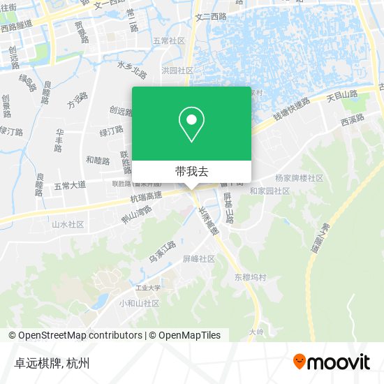 卓远棋牌地图