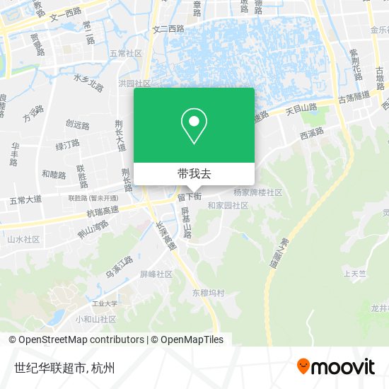 世纪华联超市地图