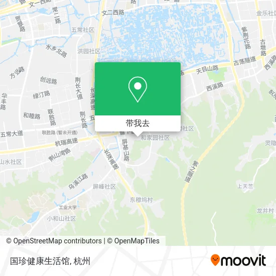 国珍健康生活馆地图