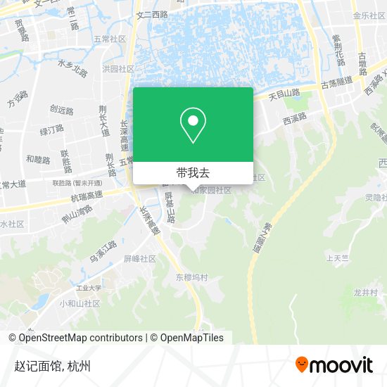 赵记面馆地图