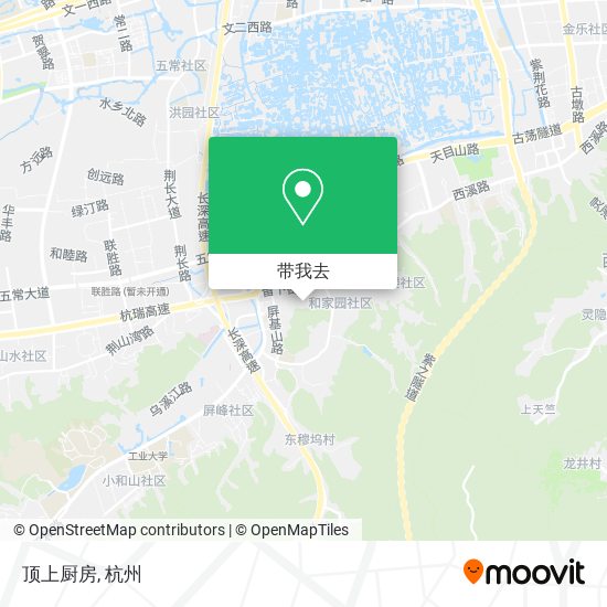 顶上厨房地图