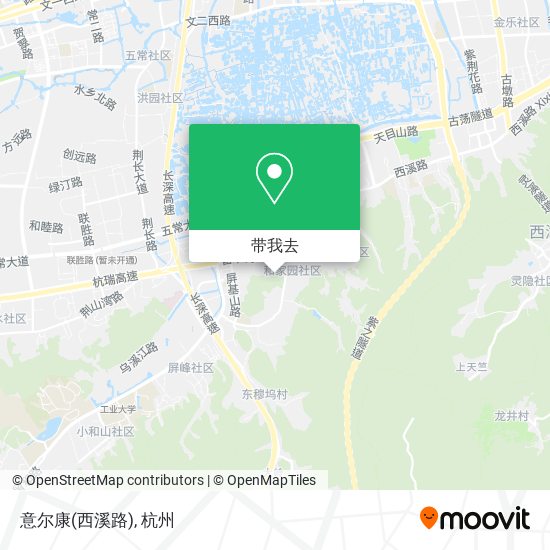 意尔康(西溪路)地图