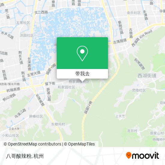 八哥酸辣粉地图