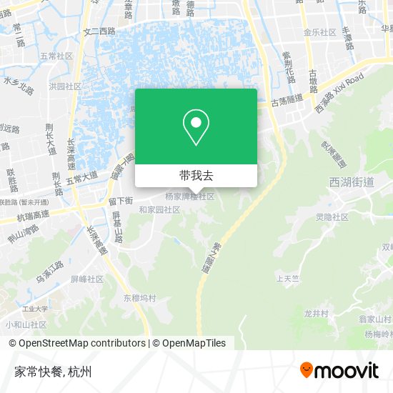 家常快餐地图