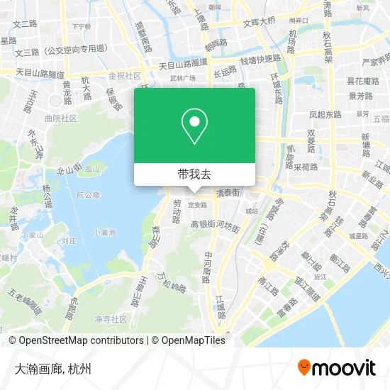 大瀚画廊地图