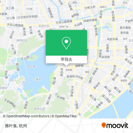 雅叶集地图