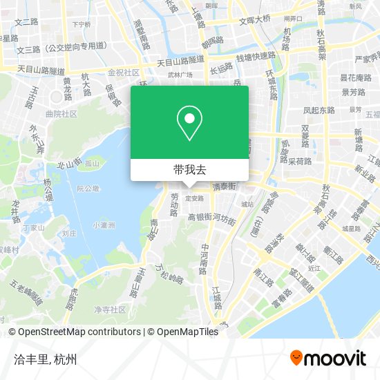 洽丰里地图