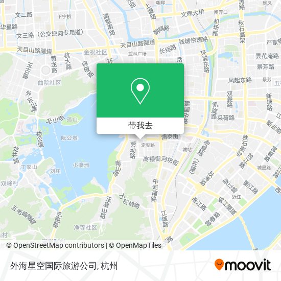 外海星空国际旅游公司地图