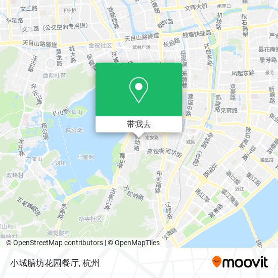 小城膳坊花园餐厅地图
