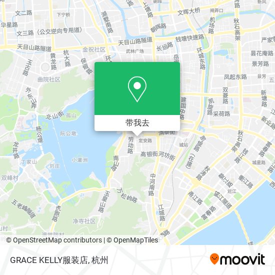 GRACE KELLY服装店地图