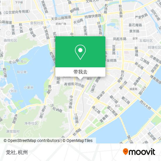 觉社地图