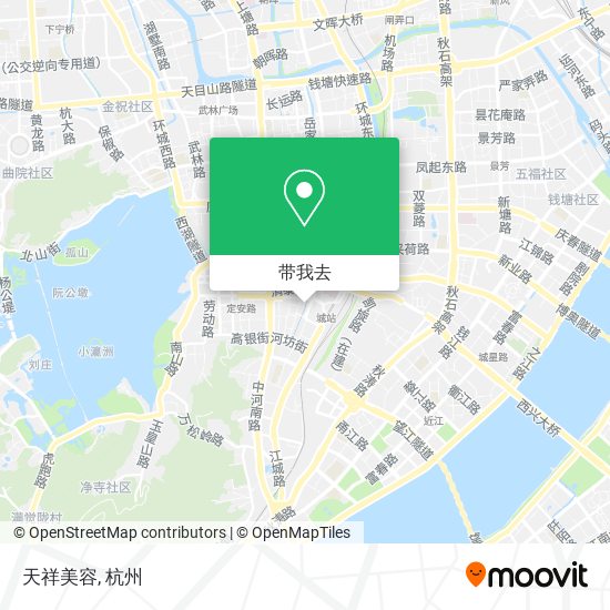 天祥美容地图