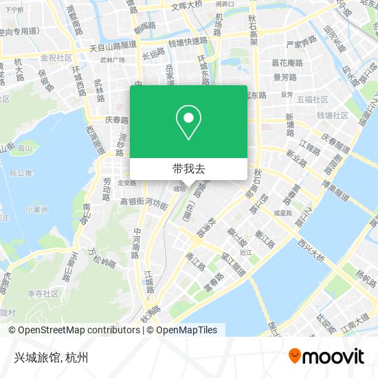 兴城旅馆地图