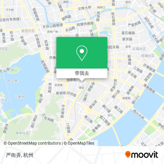 严衙弄地图