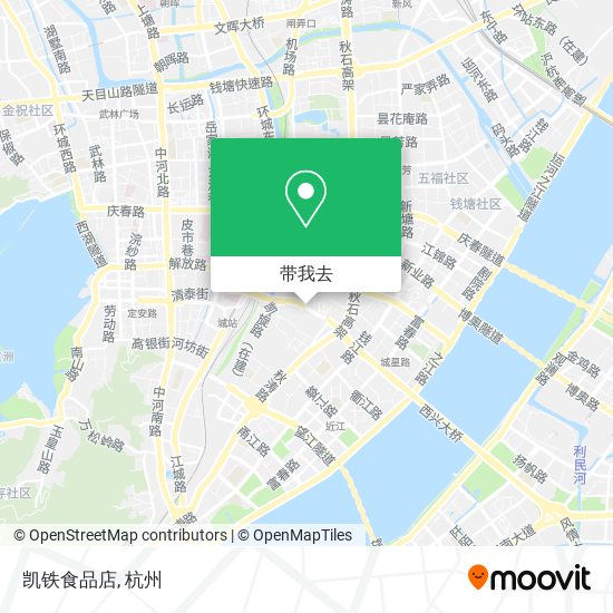 凯铁食品店地图
