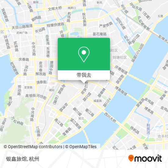 银鑫旅馆地图