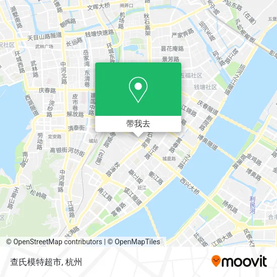 查氏模特超市地图