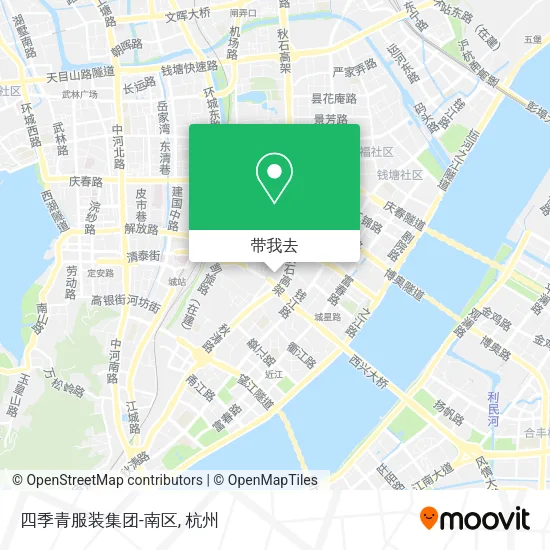 四季青服装集团-南区地图