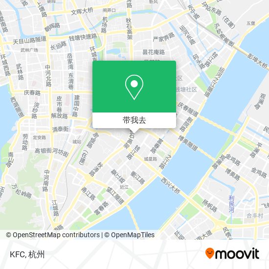 KFC地图