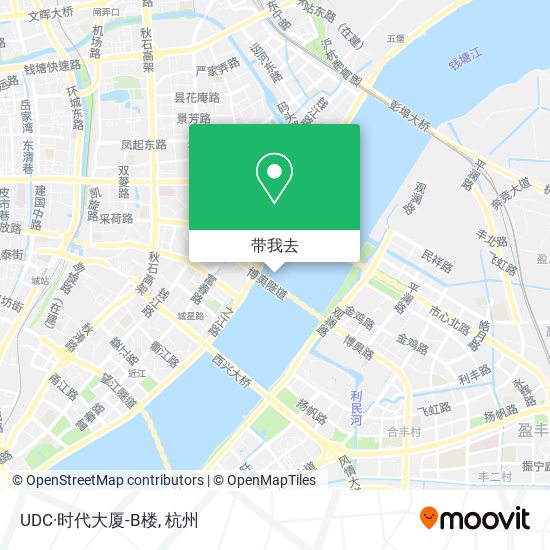 UDC·时代大厦-B楼地图
