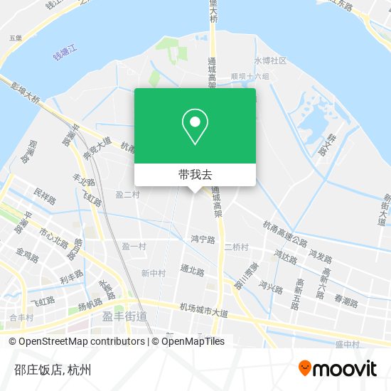 邵庄饭店地图