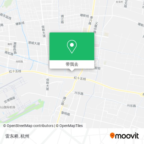 雷东桥地图