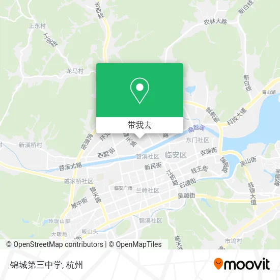 锦城第三中学地图