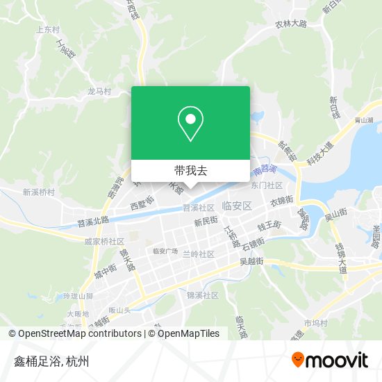鑫桶足浴地图