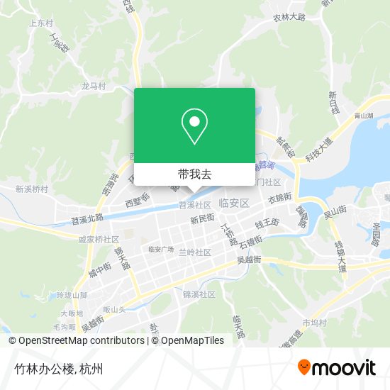 竹林办公楼地图