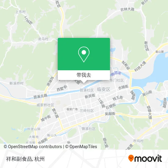 祥和副食品地图