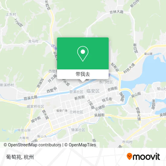 葡萄苑地图