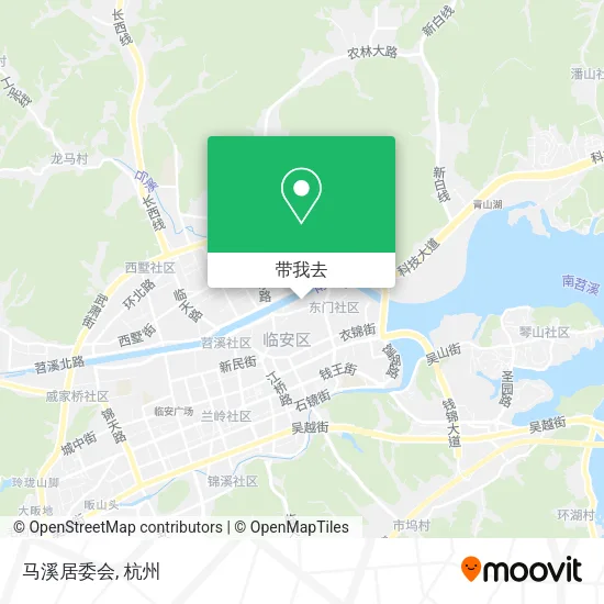 马溪居委会地图