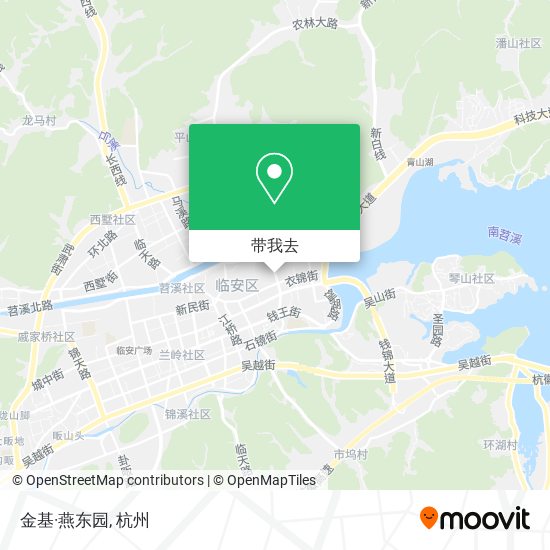 金基·燕东园地图