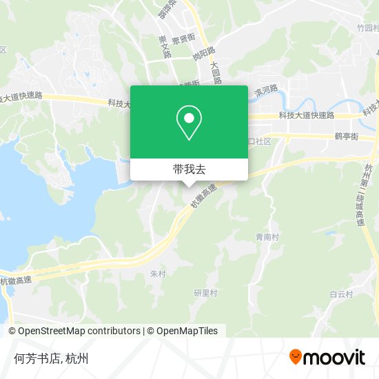 何芳书店地图