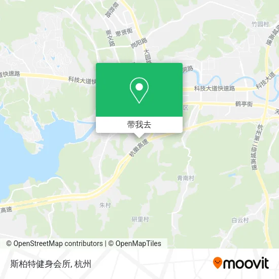 斯柏特健身会所地图