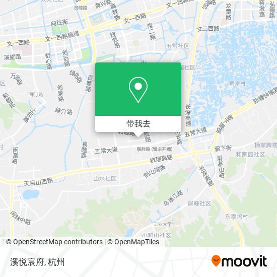 溪悦宸府地图
