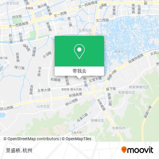景盛桥地图