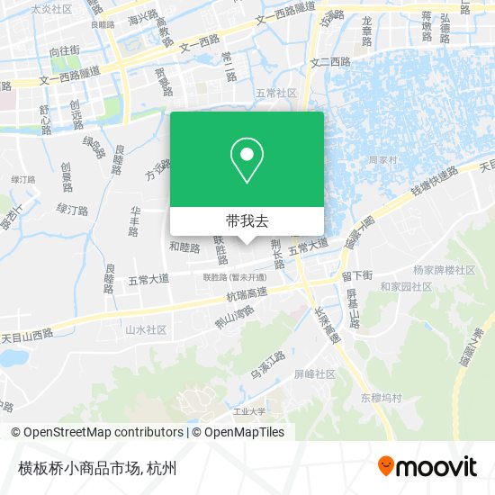 横板桥小商品市场地图