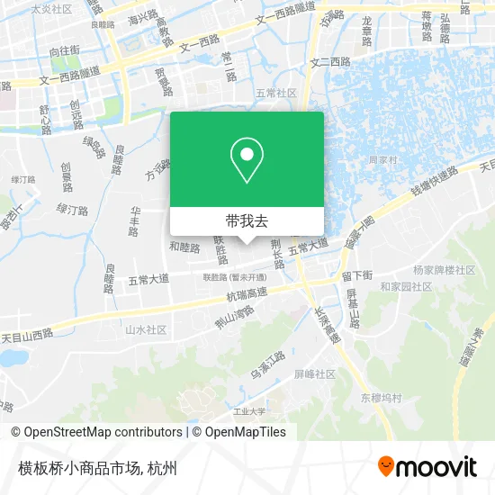 横板桥小商品市场地图