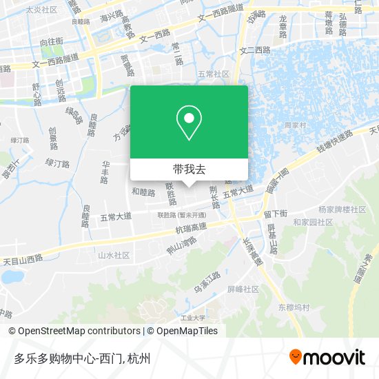 多乐多购物中心-西门地图