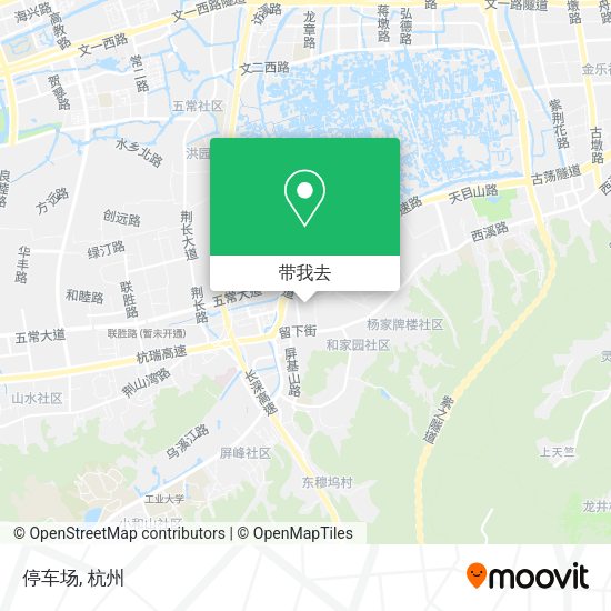 停车场地图